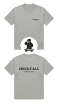 PLAYERA ESSENTIALS GRIS OSCURO