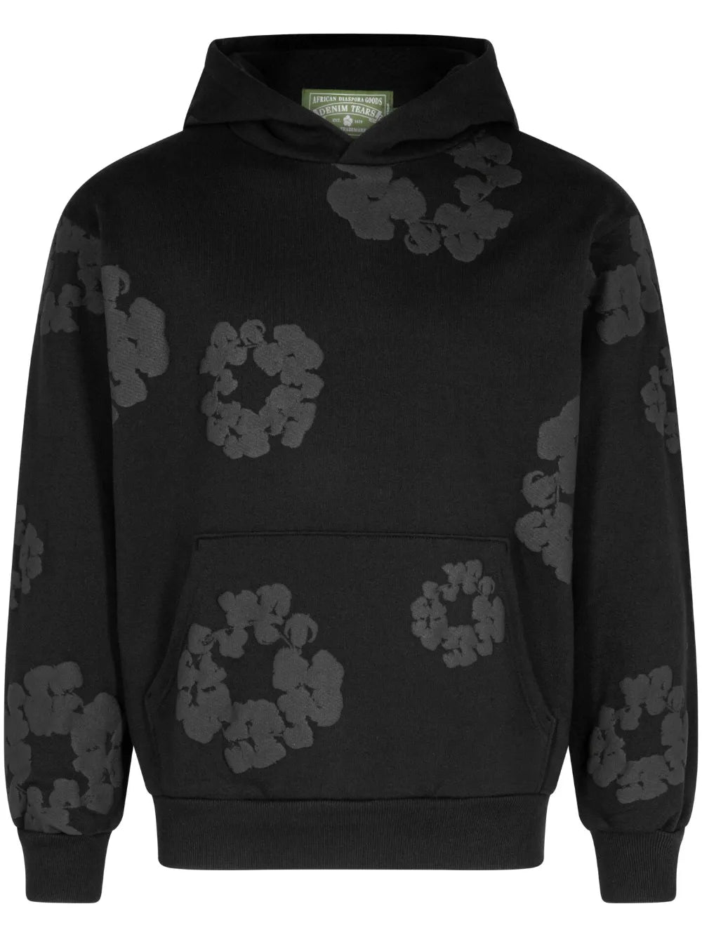 HOODIE DENIM TEARS BLACK