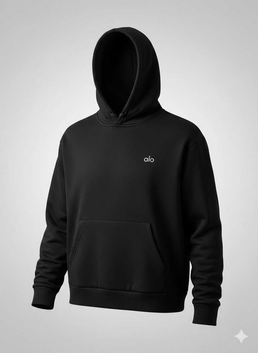 HOODIE ALO BLACK