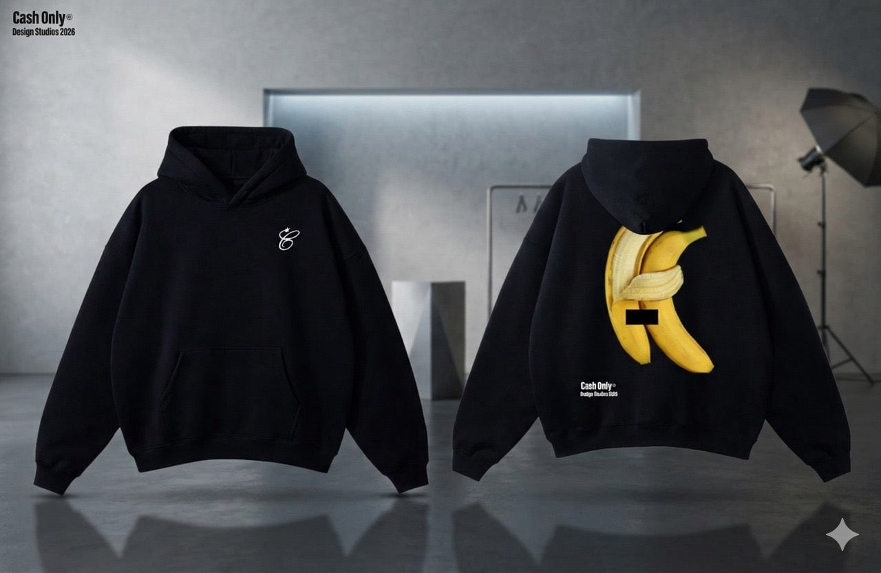 HOODIE CAASH ONLY BANANAS
