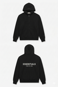 HOODIE ESSENTIALS CON ZIP
