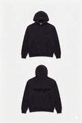 HOODIE ESSENTIALS FULL BLACK