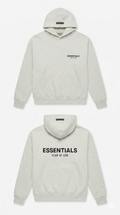 HOODIE ESSENTIALS GRIS CLARO