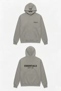 HOODIE ESSENTIALS GRIS OSCURO