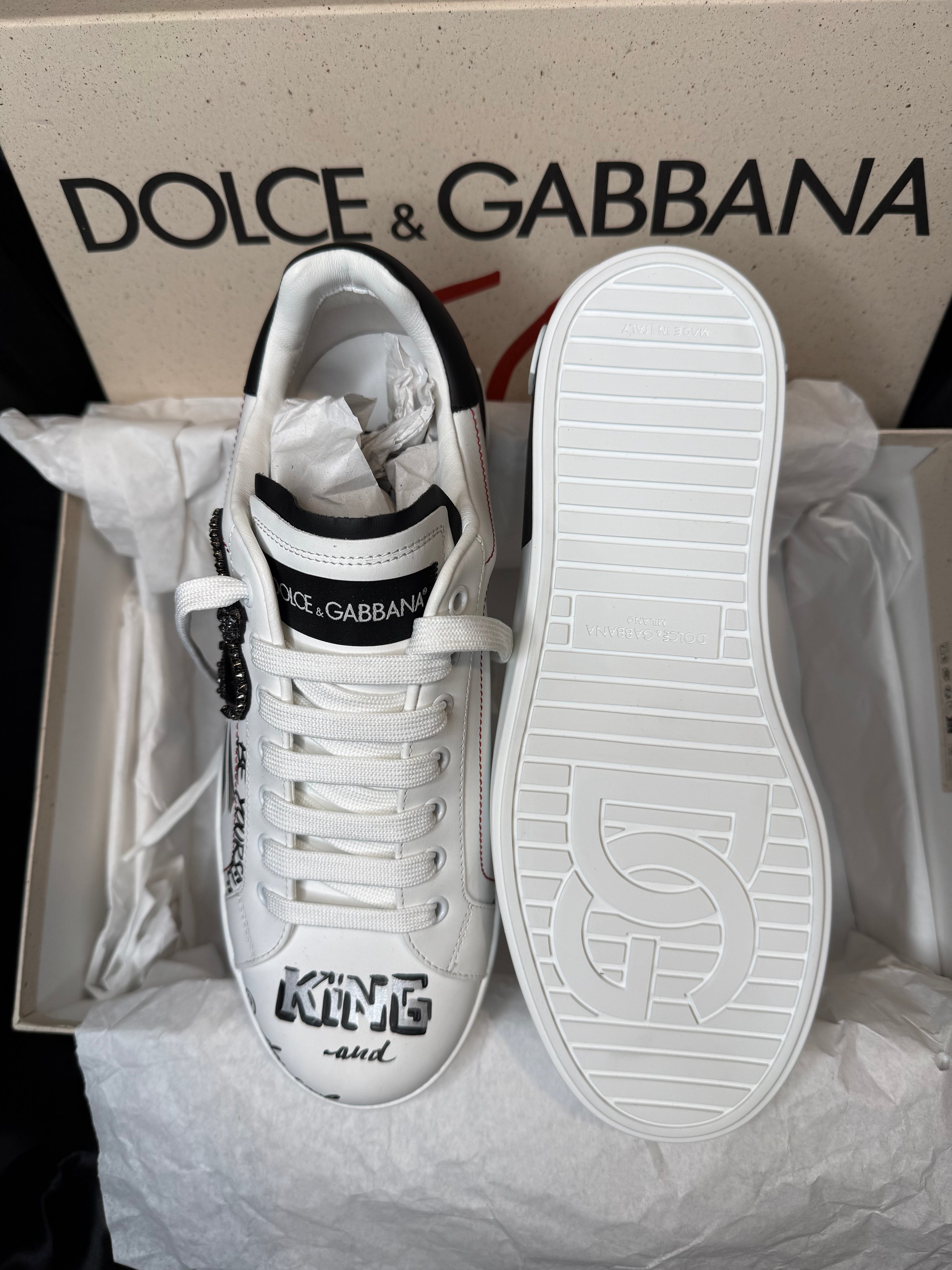 TENIS DOLCE AND GABBANA KING