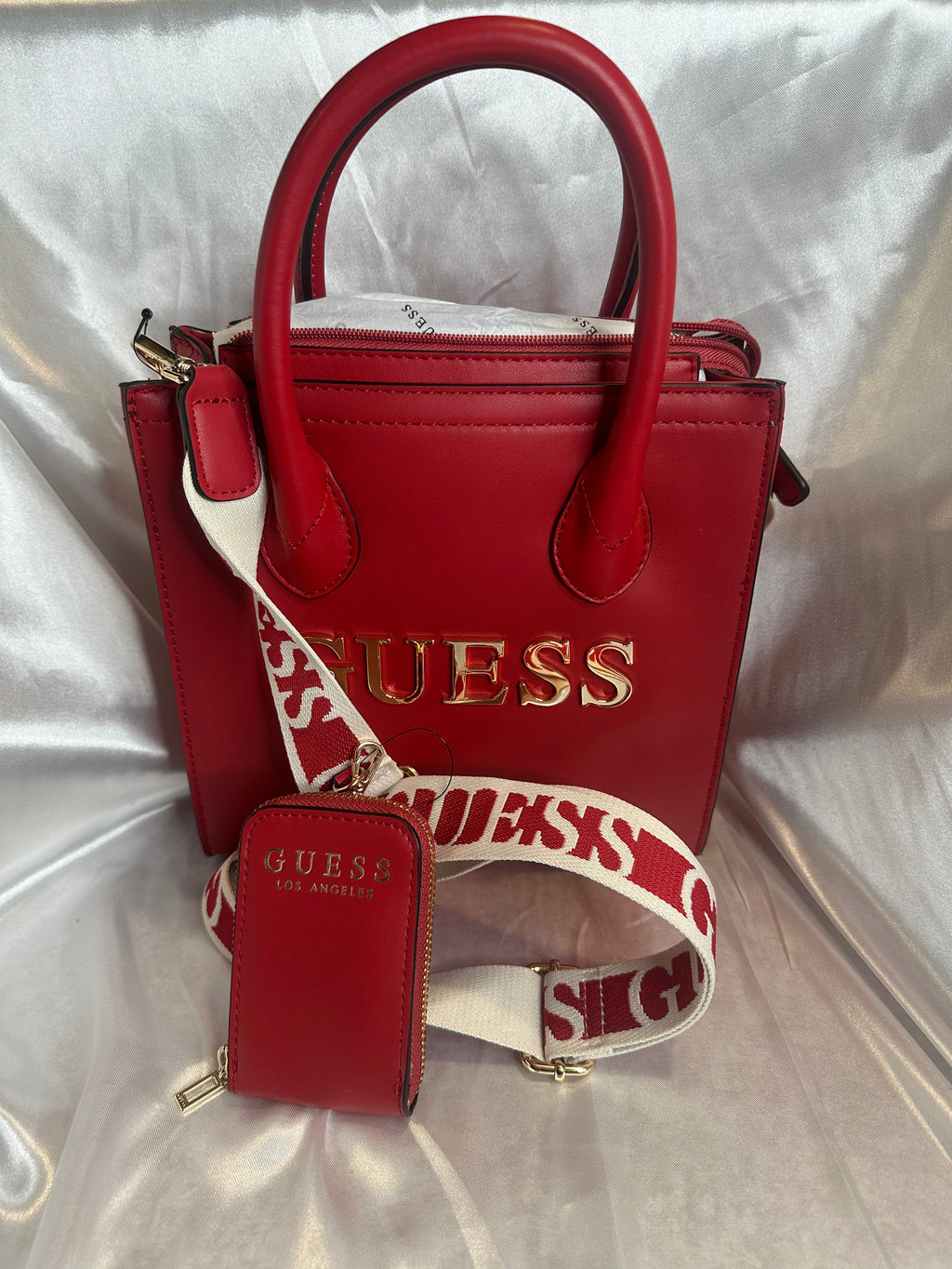 BOLSA GUESS ROJA