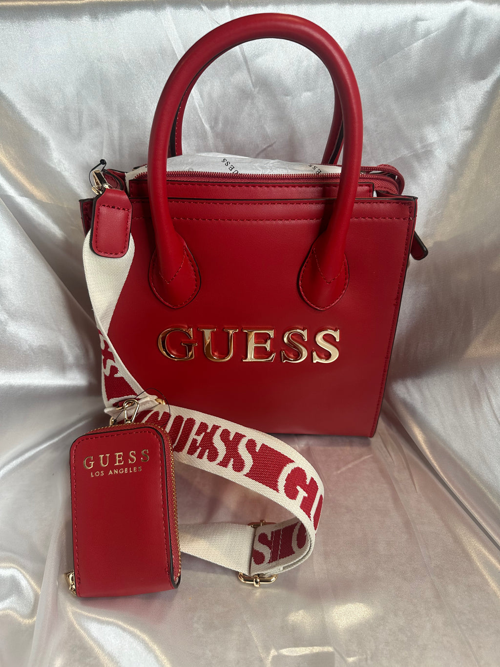 BOLSA GUESS ROJA
