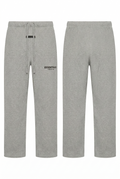 PANTS ESSENTIALS GRIS OSCURO RECTO