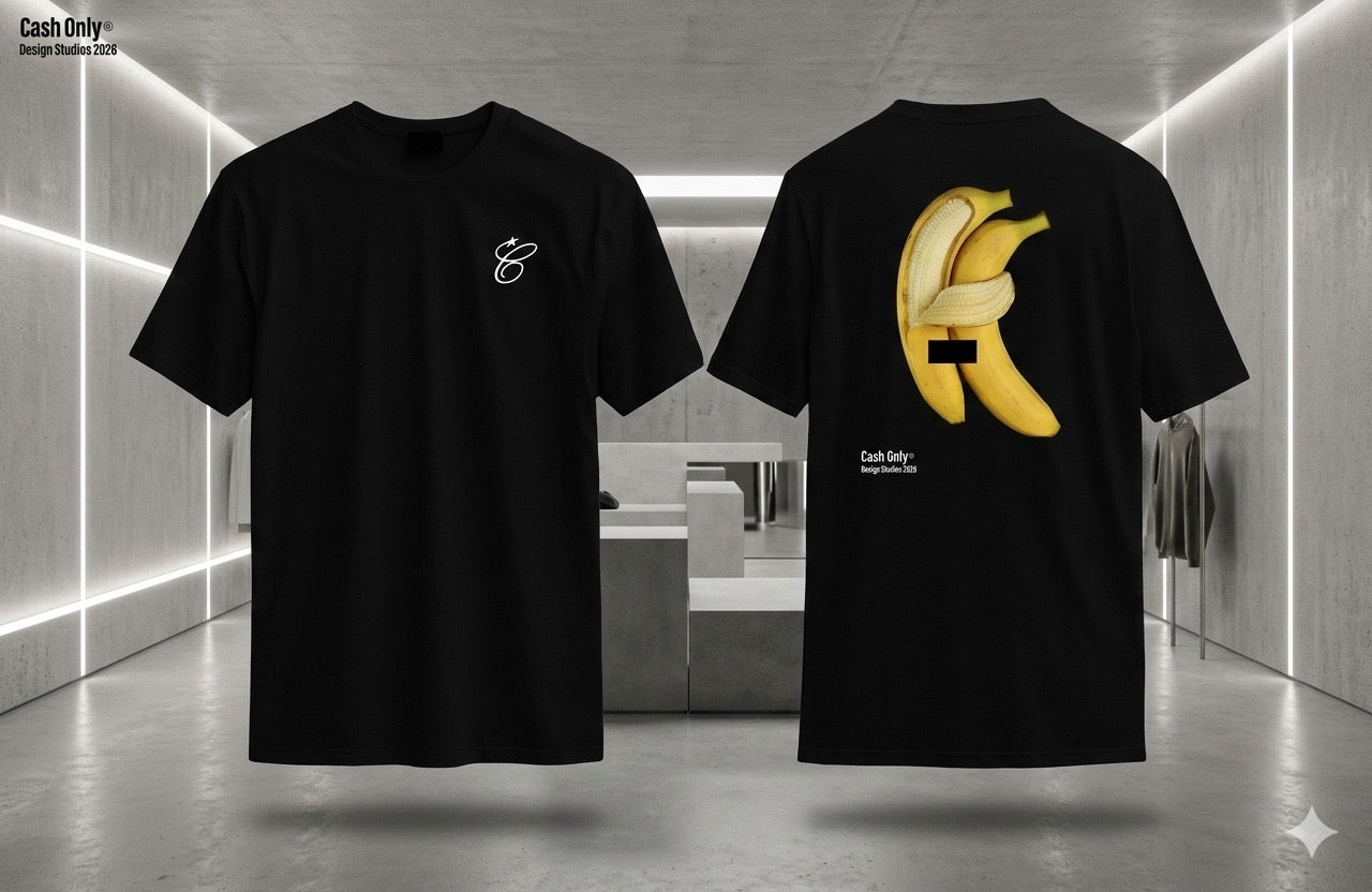 PLAYERA CASH ONLY BANANAS