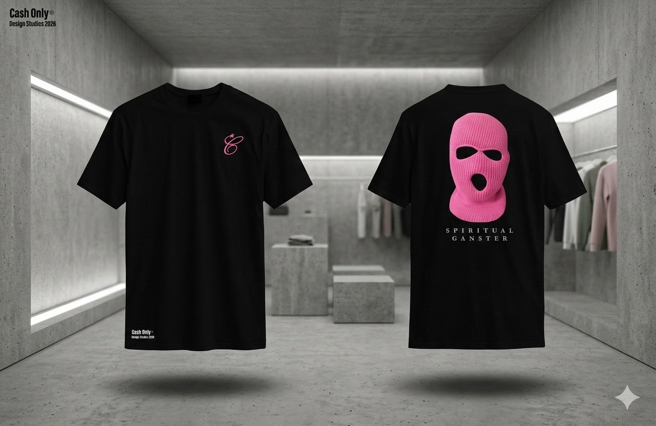 PLAYERA CASH ONLY GANGSTER