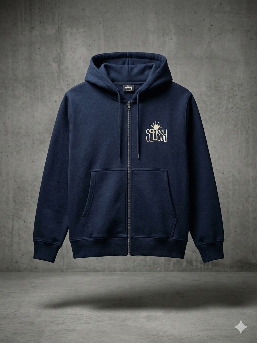 HOODIE STUSSY AZUL