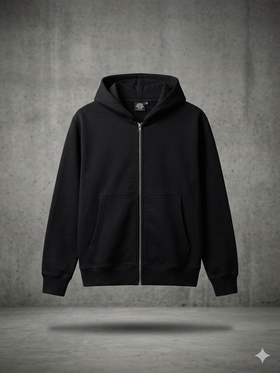 HOODIE STUSSY NEGRA