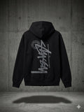 HOODIE STUSSY NEGRA