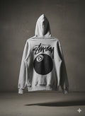 HOODIE STUSSY GRIS