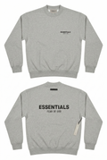 SUDADERA ESSENTIALS GRIS OSCURO